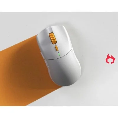 Glorious Series One Pro Wireless Mouse - Genos - Grey/Gold - Forge